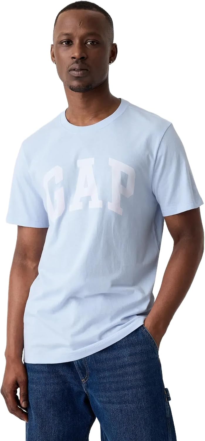 Men's Solid Black Cotton Blend Logo Graphic T-Shirt - Image 24