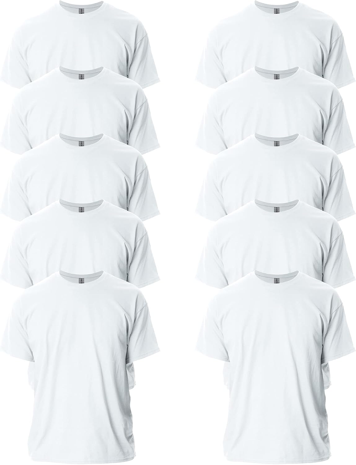 Men's Ultra Cotton Crew Neck T-Shirt, Multipack - Image 59