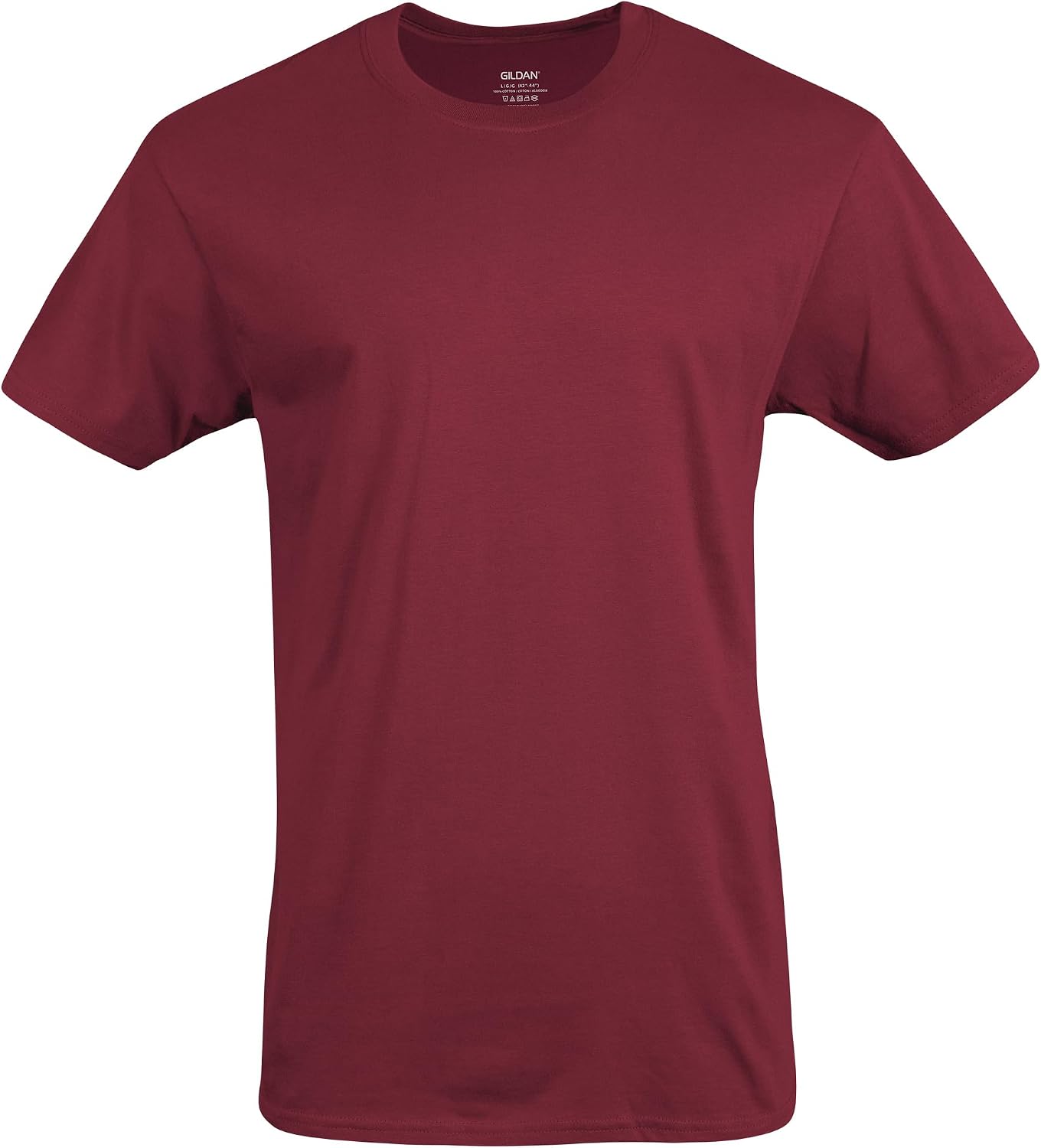 Men's Assorted Cotton Crew Neck T-Shirts, Short Sleeve, 5-Pack - Image 7