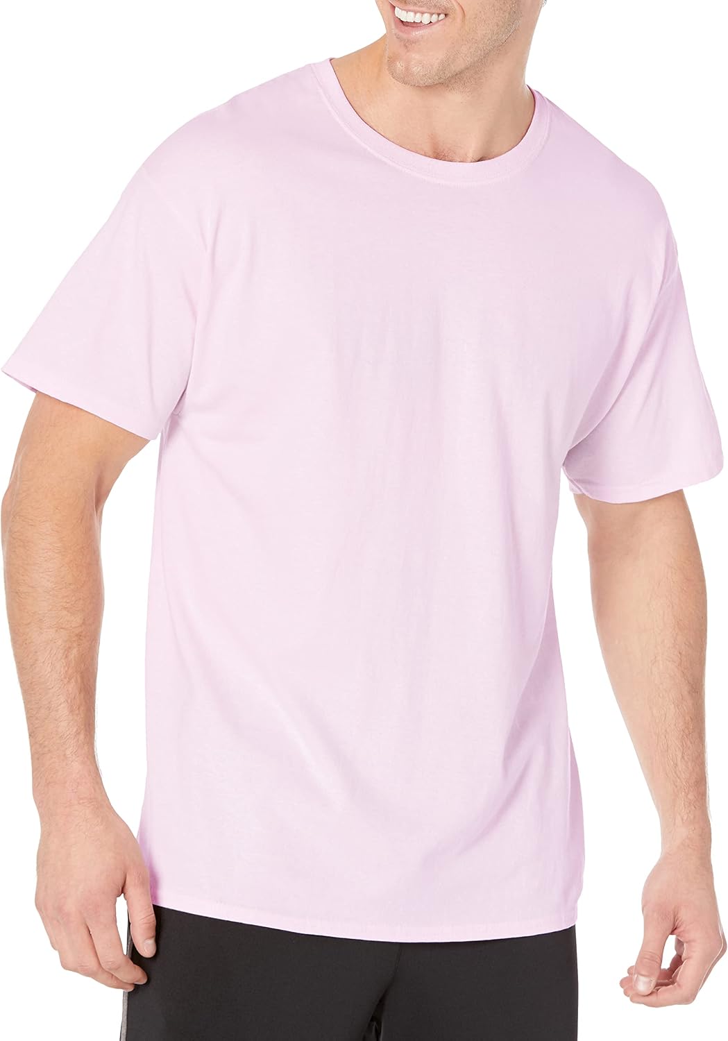 Men's Black Cotton Crewneck T-Shirts, Short Sleeve, Multi-Pack - Image 13