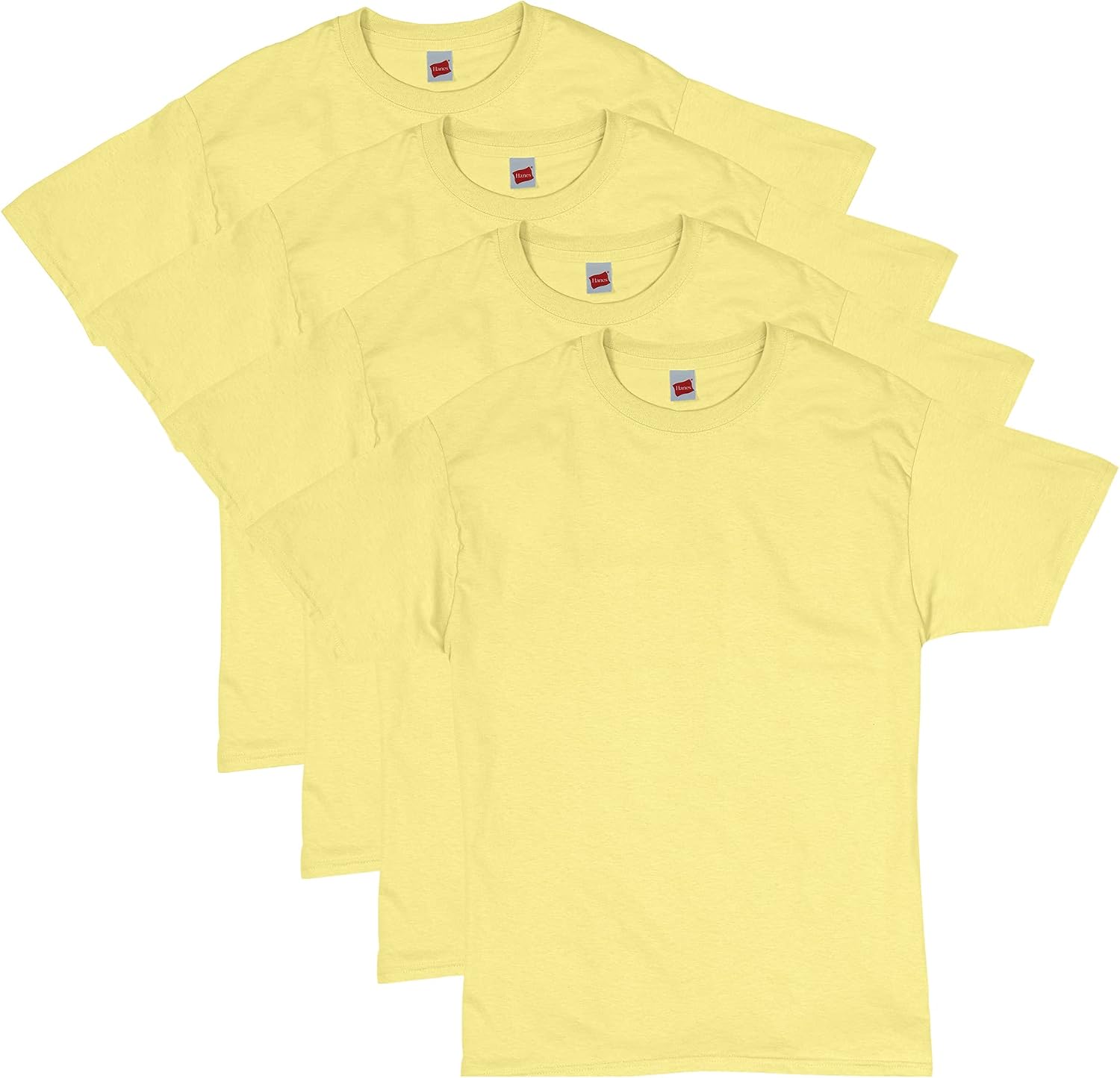 Men's Black Cotton Crewneck T-Shirts, Short Sleeve, Multi-Pack - Image 33