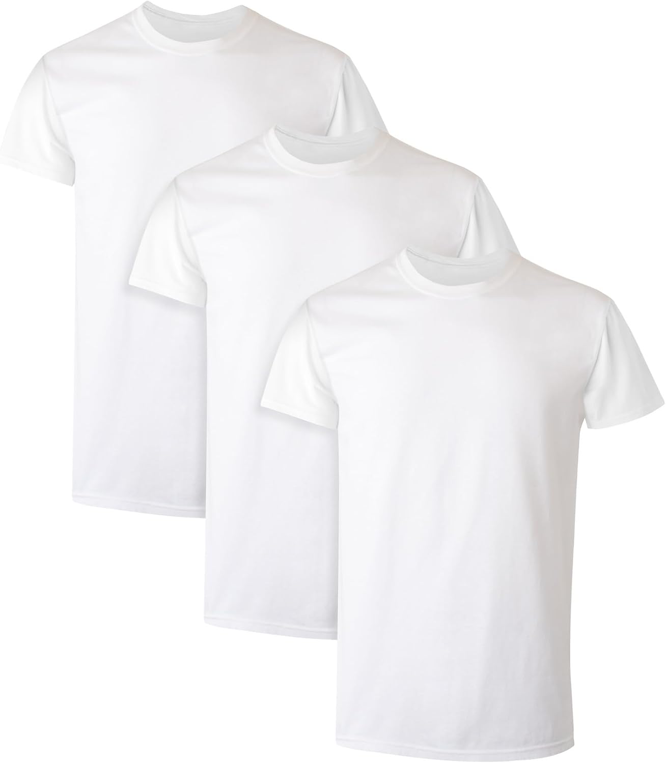 Men's Cotton Blend Crew Neck T-Shirts, Assorted 6-Pack - Image 9