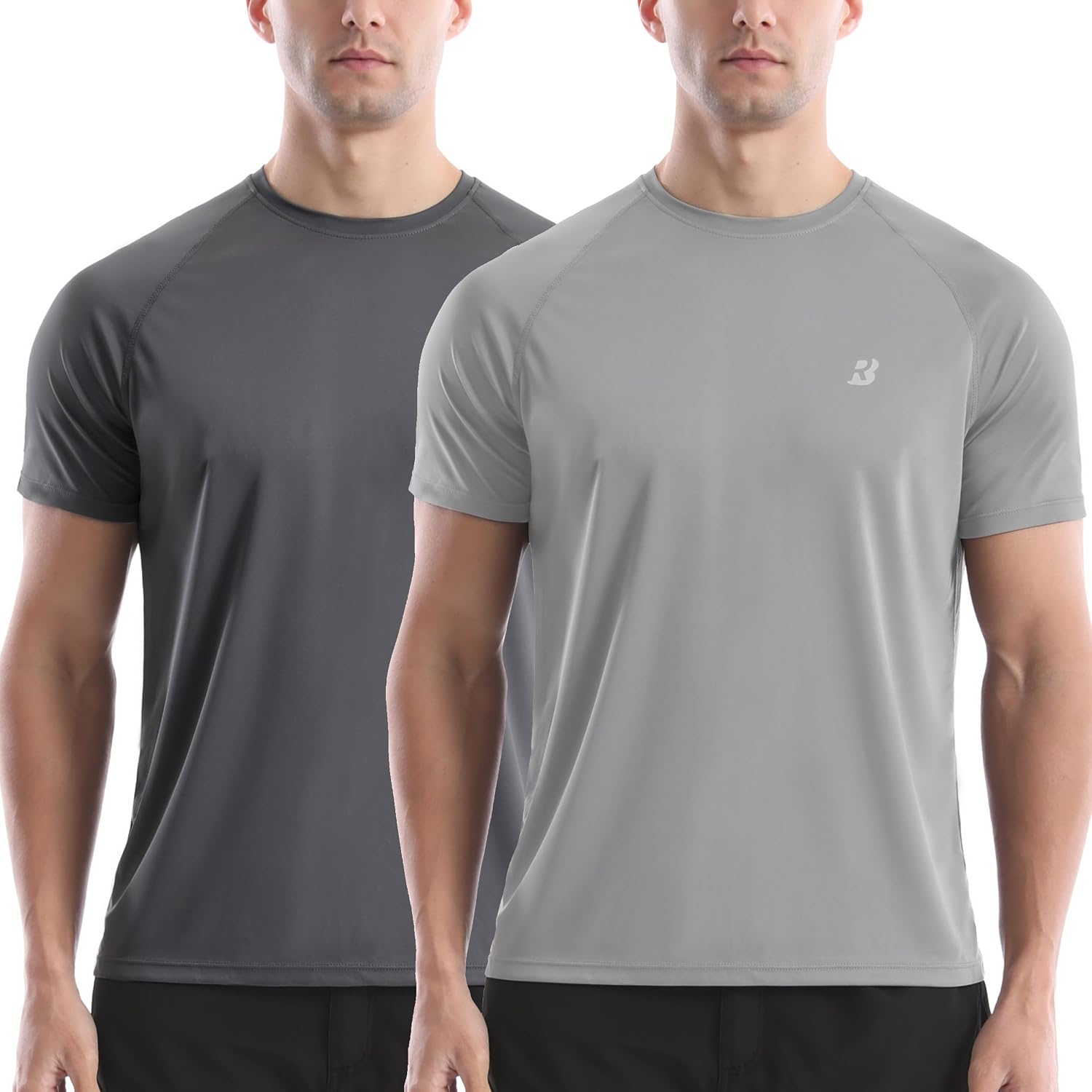Men's Short Sleeve Rash Guard, Quick Dry Sun Protection Top - Image 15