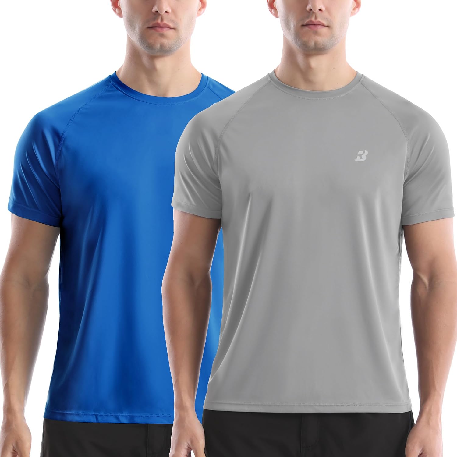 Men's Short Sleeve Rash Guard, Quick Dry Sun Protection Top - Image 24