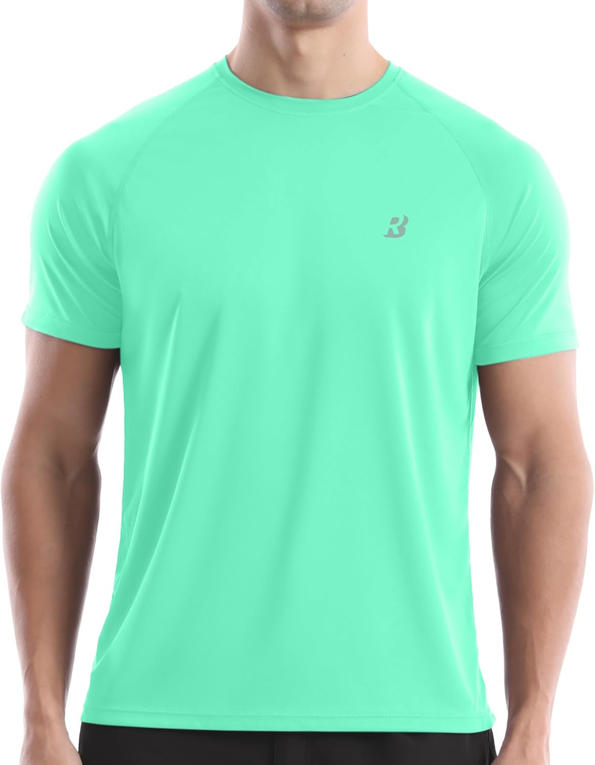 Men's Short Sleeve Rash Guard, Quick Dry Sun Protection Top - Image 19