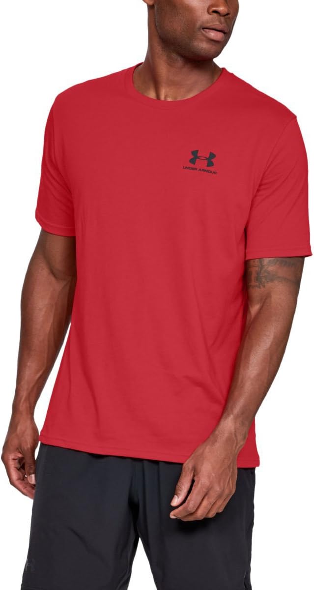 Men's Sportstyle T-Shirt, Short Sleeve, Olive Green - Image 10