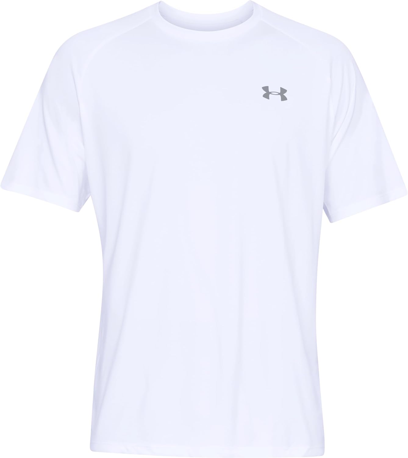 Men's Red Short Sleeve Crew Neck T-Shirt, Polyester - Image 12